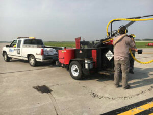 Crack Sealing at GFK