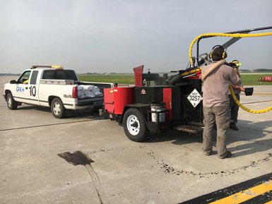 Crack Sealing at GFK